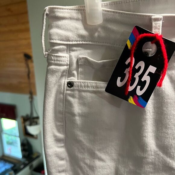 NYDJ Women's White Marilyn Straight Capris #DP335 - Picture 3 of 7